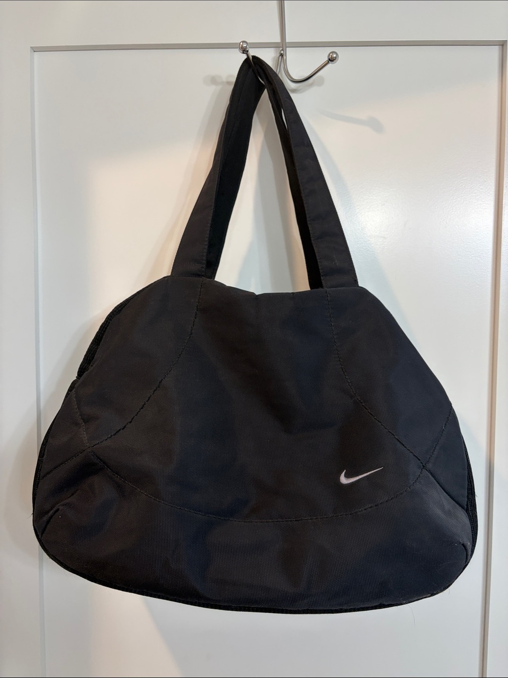 Nike Black Everyday Shoulder Tote with Swoosh